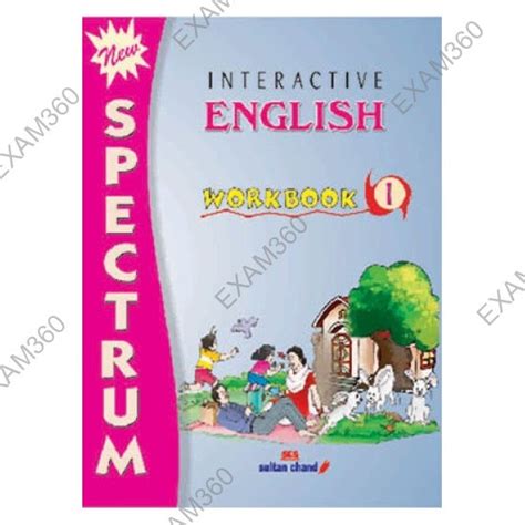 Spectrum Interactive English Work Book Class 1 | By Rajendra Pal ...