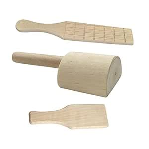 The Style Sutra Wooden Clay Paddle Pottery Tool for Kitchen or Clay and ...