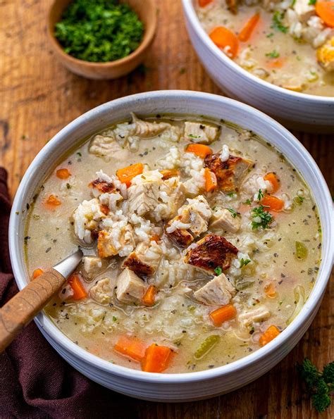 Turkey and Rice Soup | Recipe | Hearty soup recipes, Chicken dishes ...