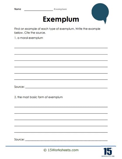 Image result for Example of Exemplum