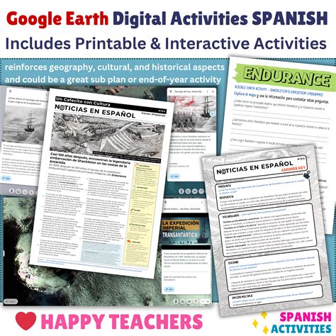 GOOGLE EARTH Noticias en Español ENDURANCE Virtual Field Trip in ...
