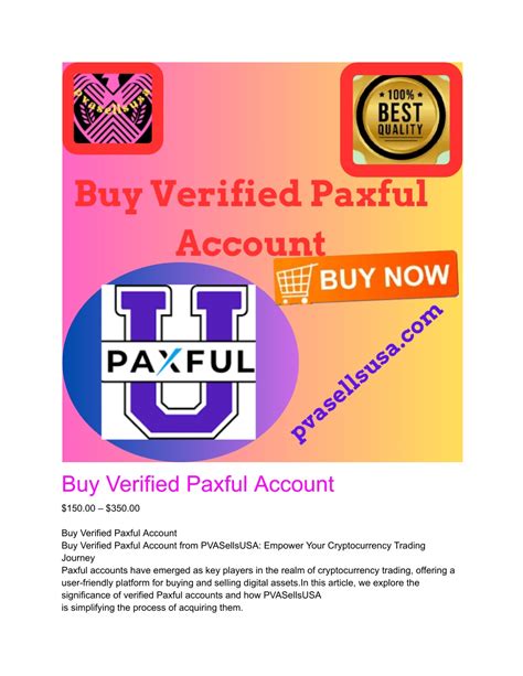 PPT - Buy Verified USA UK Paxful Account PowerPoint Presentation, free ...