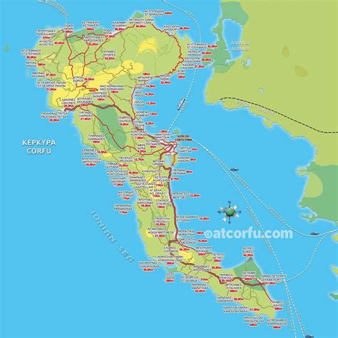 Corfu Maps Pack: Download the Ultimate Island Guide (PDF) - AtCorfu