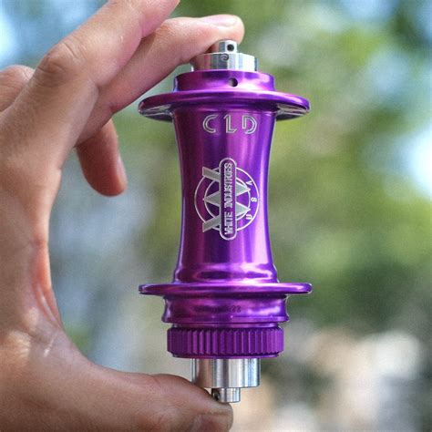 【WHITE INDUSTRIES】CLD HUB FRONT&REAR SET (PURPLE/QR*100mm/QR*135mm/DISC ...