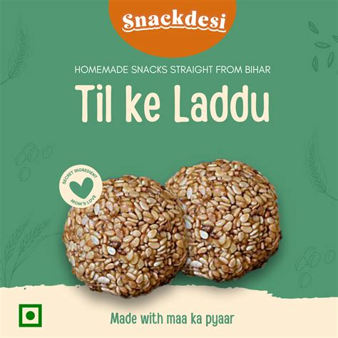 Til Laddu - Soft & Crunchy, Authentic Homemade Taste – Snackdesi.in