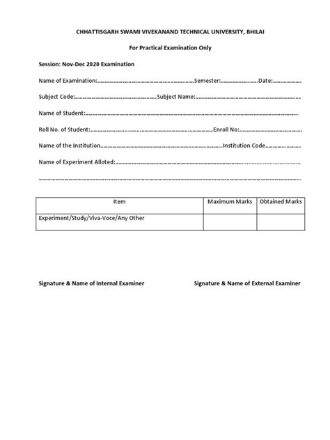 Image result for Practical Exam Pattern