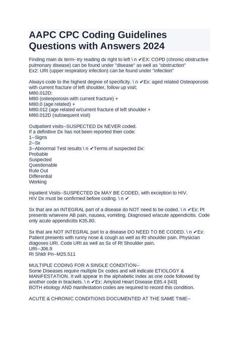 AAPC Coding Tips 的图像结果