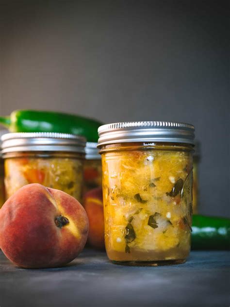 Easy Peach Salsa Canning Recipe With Fresh Peaches | The Rustic Elk