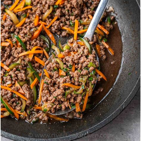 Easy Ground Beef Teriyaki Stir fry - Riverten Kitchen