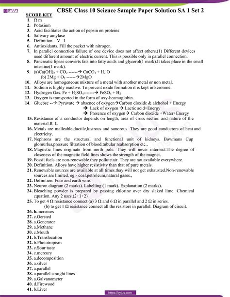 Image result for Class 10 Chapter 1 Science Sample Papers