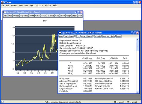 Image result for EViews Window