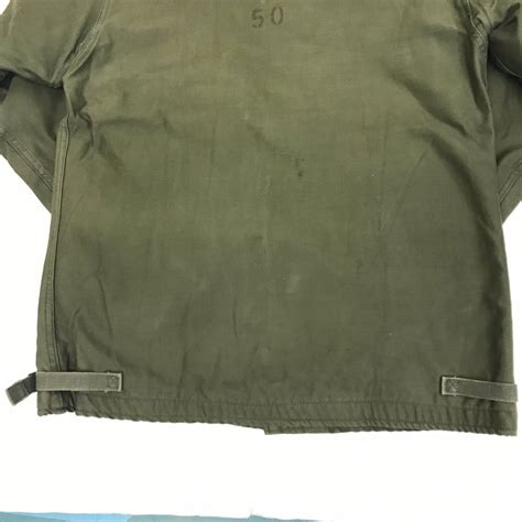 U.S.NAVY ユーエスネイビー 60年代 A-2 デッキジャケット ステンシル入り JACKET,INTERMEDIATE,COLD ...