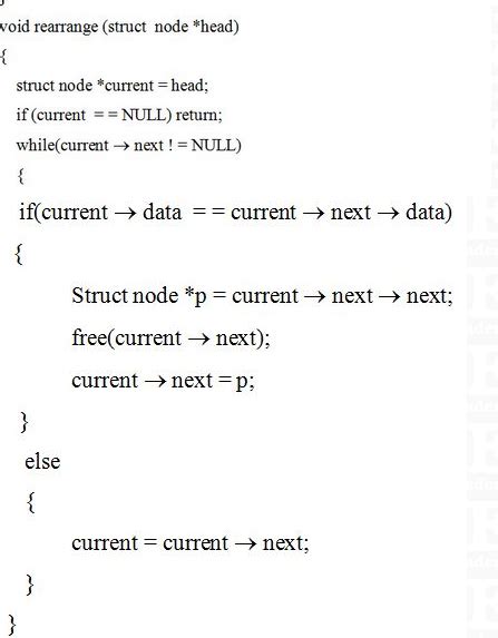 Programming in C: linked list