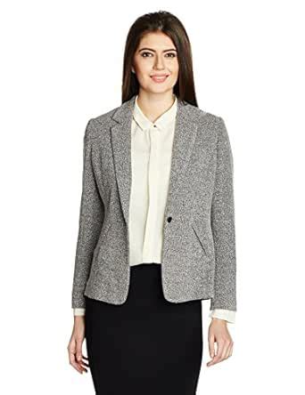 Buy Arrow Woman Blazer (ABSW6502_Black_X-Small_8907378462237) at Amazon.in
