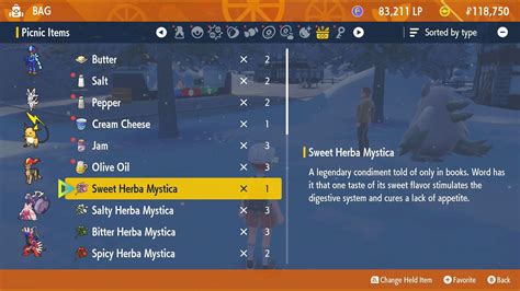 Sweet Herba Mystica in Pokemon Scarlet and Violet - Hold To Reset