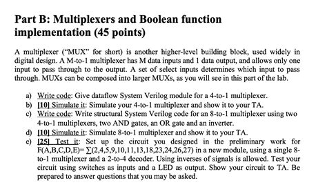 Image result for Boolean Functions Using Multiplexers