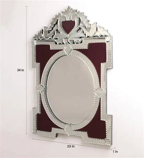 Royal Maroon Venetian Mirror VDBL-07 - Venetian Design - Shop ...