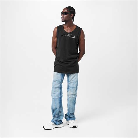 BALENCIAGA | Men's Low Waist Slim Fit Jeans | Men | Blue | Flannels