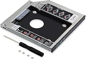 rts Universal 9.5mm SATA to SATA 2nd SSD HDD Hard Drive Slot Caddy ...