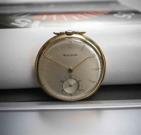 Vintage Bulova Pocket Watch 10K Rolled Gold Plate, Men's Fashion ...