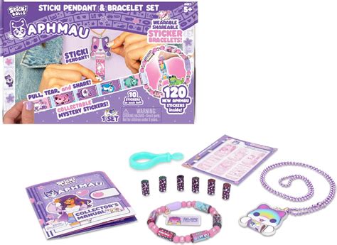 Sky Castle Sticki Rolls X Aphmau Toy Pendant And Bracelet | Desertcart ...