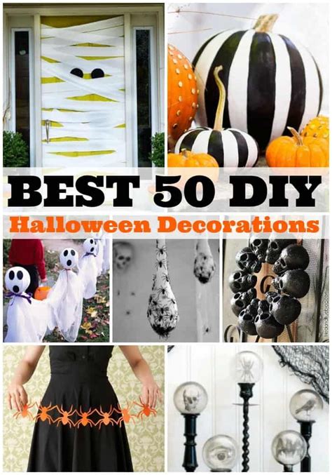 best 50 diy halloween decorations