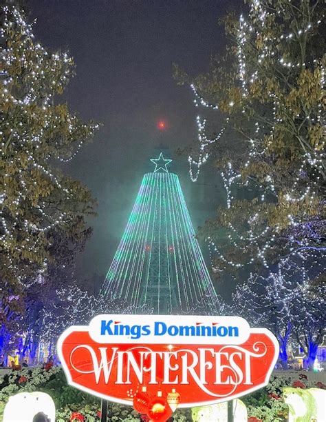 King’s Dominion Winterfest with the Family - Blue Ridge Blonde
