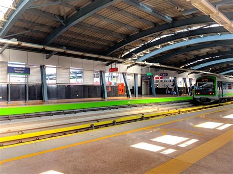 Central Silk Board Metro Station on Namma Metro Yellow Line Bengaluru