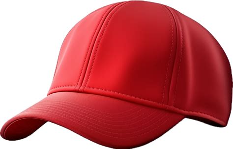 Red baseball cap png with AI generated. 34339061 PNG