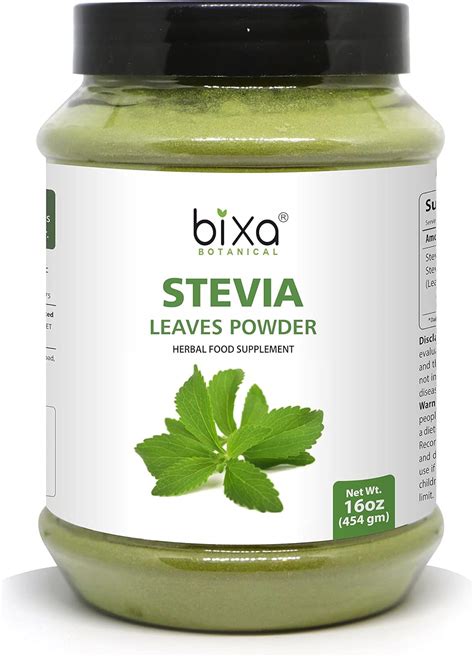 bixa BOTANICAL Stevia Leaf Powder Stevia Rebaudiana India | Ubuy