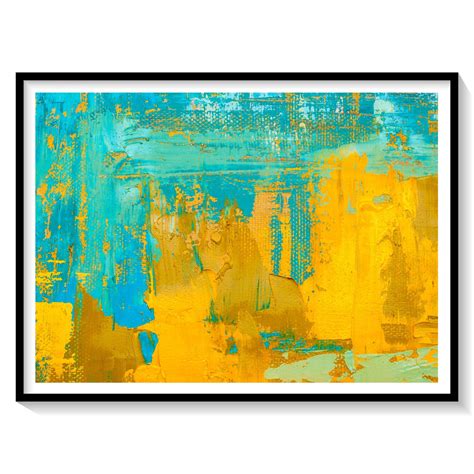 Buy Bright Tone Abstract Painting Online India at Best Price - Dessine Art