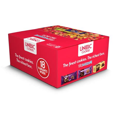 Unibic Premium Gift pack| Assorted Pack of 18 | All our best sellers in ...