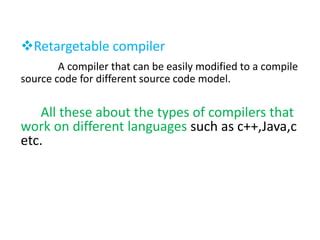 Image result for Types of Compiler