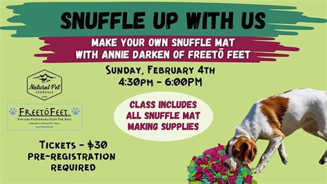 Snuffle Up With Us - Make Your Own Snuffle Mat, Natural Pet Essentials ...
