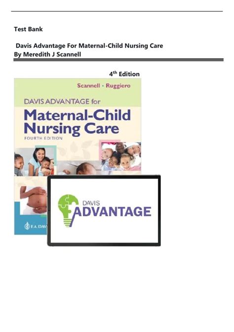 Test Bank For Davis Advantage for Maternal-Child Nursing Care 4th ...