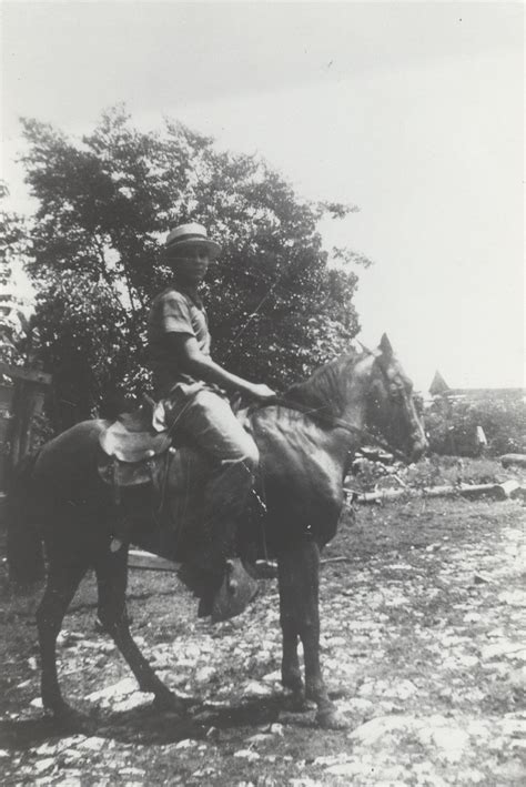 Young Fidel Castro riding a horse | Jonathan M. Hansen