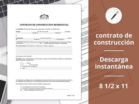 Contrato De Construcción ︱construction Contract ︱translated in Spanish ...