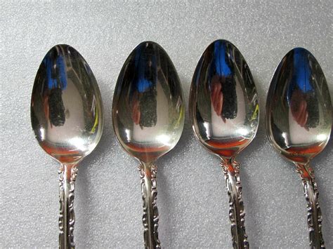 Louis XV by Birk's Sterling Silver Tea spoon x 5 set 117 gr Not scrap ...
