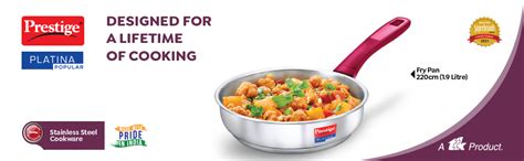 Buy Prestige Platina Popular Stainless Steel Unique Impact Forged ...