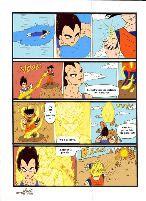 ArtStation - Dragon Ball Z (Original Comics) (Work In Progress)