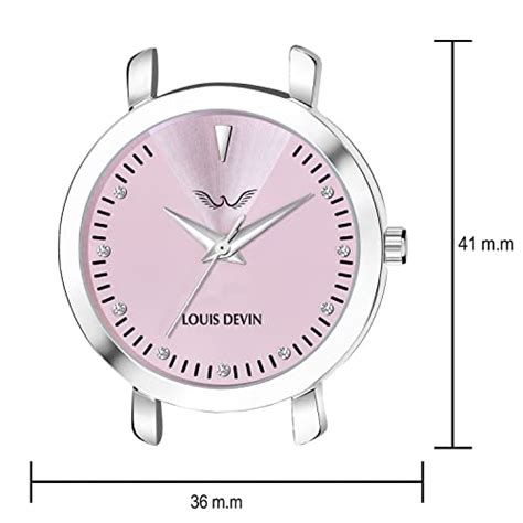 Buy LOUIS DEVIN Stainless Steel Chain Analog Wrist Watch for Women ...