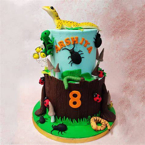 Gecko Cake | Nature Cake | Lizard Cake – Liliyum Patisserie & Cafe