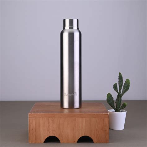 Buy SERVEWELL Hydration Stainless Steel Water Bottle - 600ml from ...