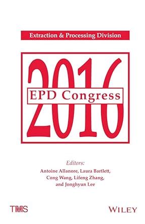 EPD Congress 2016 : Allanore, Antoine, Bartlett, Laura, Wang, Cong ...