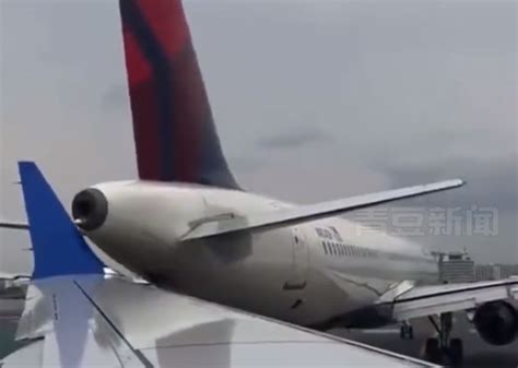美联航一架波音757客机降落时轮胎爆胎 机头受损 - 民航 - 航空圈——航空信息、大数据平台