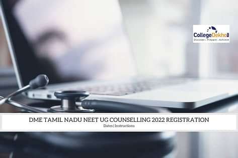 DME Tamil Nadu NEET UG Counselling 2022 Registration Last Date October ...