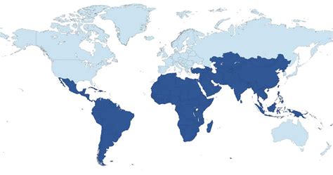 Global South Map 的图像结果