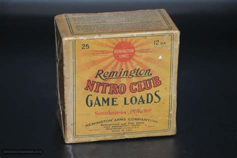 Remington-UMC 12 Ga. Nitro Club Game Loads "Buck Shot" 12 Pellets - 22 ...