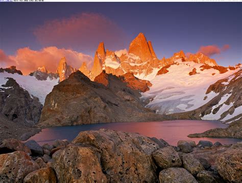 Parque Nacional Los Glaciares National Park, Argentine ~ Great Panorama ...
