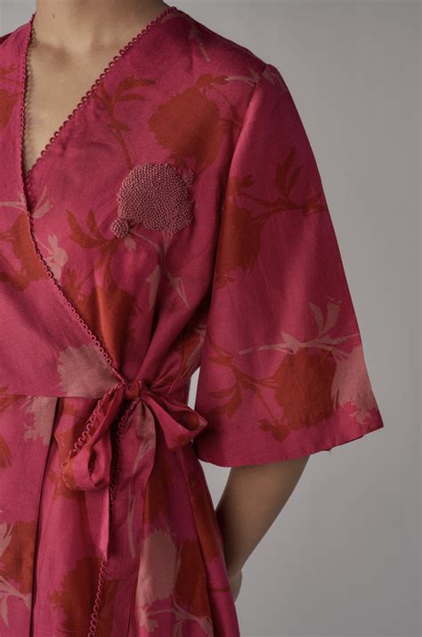 Rosaline Wrap Dress – Snehaarora